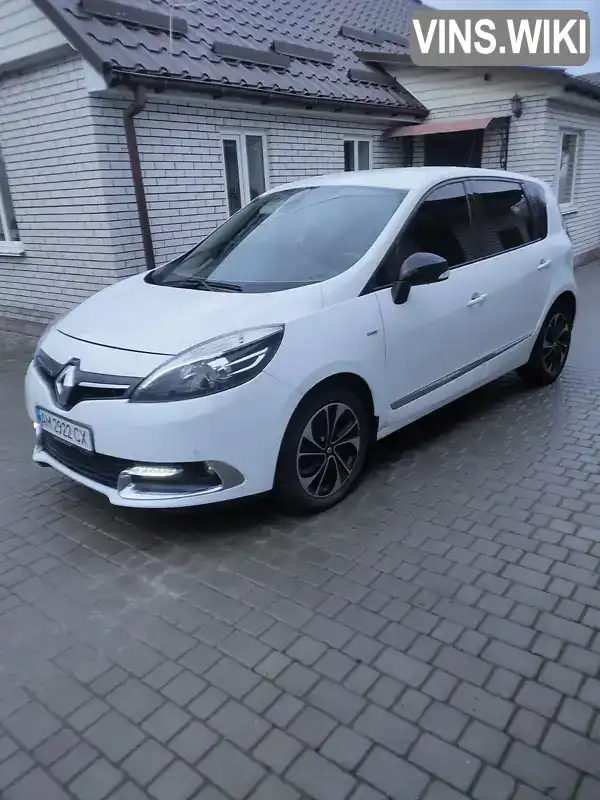 Мінівен Renault Scenic 2015 1.6 л. Ручна / Механіка обл. Житомирська, Житомир - Фото 1/21