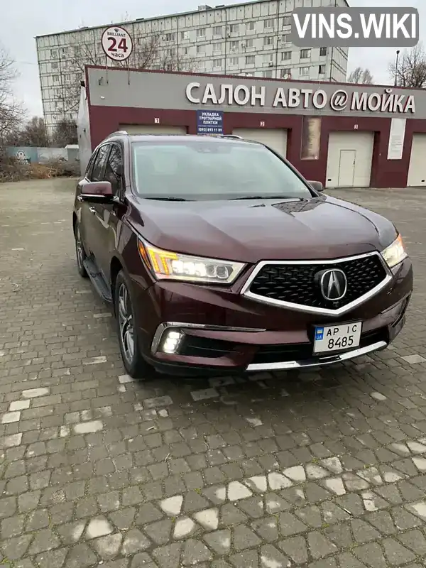 Позашляховик / Кросовер Acura MDX 2017 3.47 л. Автомат обл. Запорізька, Запоріжжя - Фото 1/21