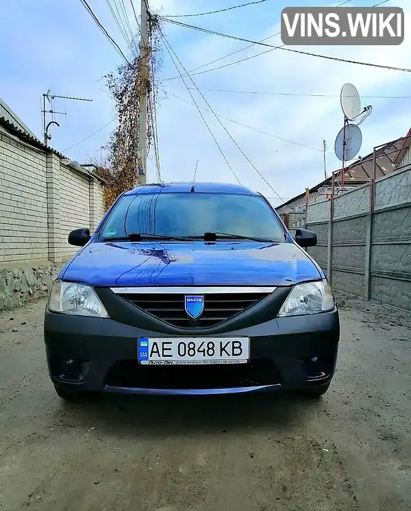 Седан Dacia Logan 2007 1.39 л. Ручная / Механика обл. Днепропетровская, Днепр (Днепропетровск) - Фото 1/12