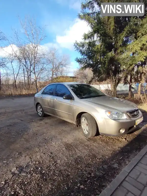 Седан Kia Cerato 2006 1.6 л. Ручная / Механика обл. Донецкая, Краматорск - Фото 1/8