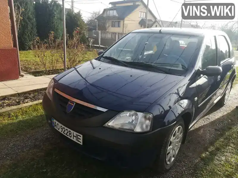 Седан Dacia Logan 2008 1.5 л. Ручная / Механика обл. Закарпатская, Рахов - Фото 1/16