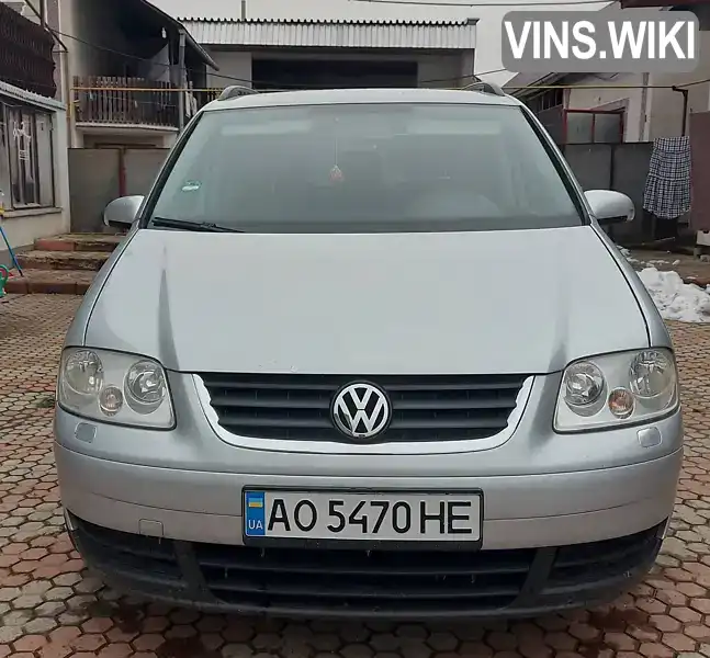 Минивэн Volkswagen Touran 2006 1.9 л. обл. Закарпатская, Иршава - Фото 1/8