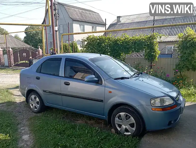 Седан Chevrolet Aveo 2004 1.5 л. Ручна / Механіка обл. Чернівецька, Хотин - Фото 1/21