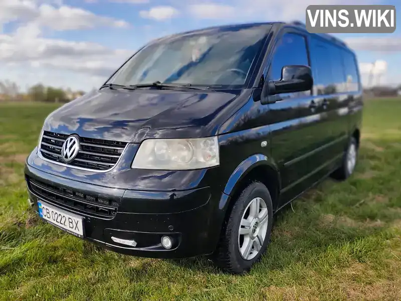 Минивэн Volkswagen Multivan 2006 2.5 л. Автомат обл. Черниговская, Козелец - Фото 1/21