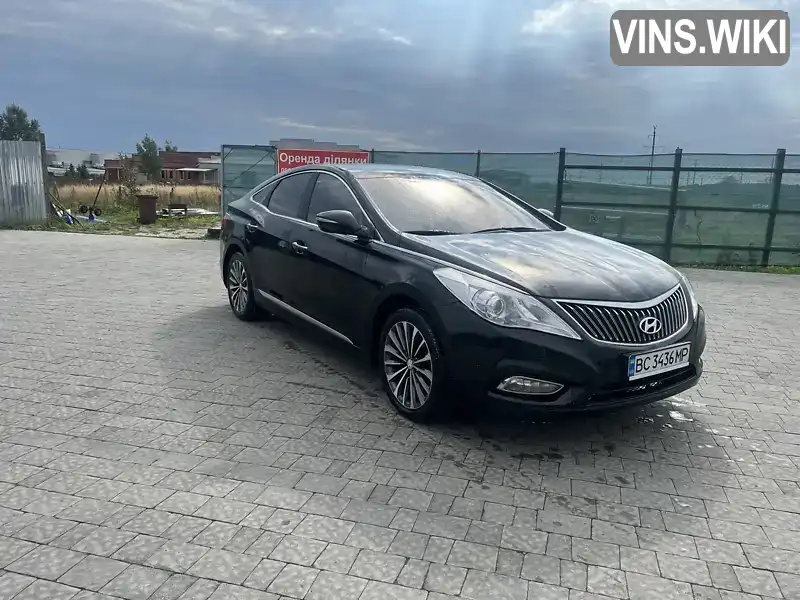 Седан Hyundai Grandeur 2014 3 л. Автомат обл. Львівська, Львів - Фото 1/21