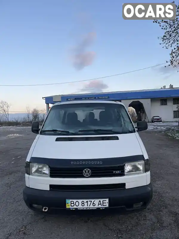 Мінівен Volkswagen Transporter 1999 2.46 л. Ручна / Механіка обл. Тернопільська, Заліщики - Фото 1/20