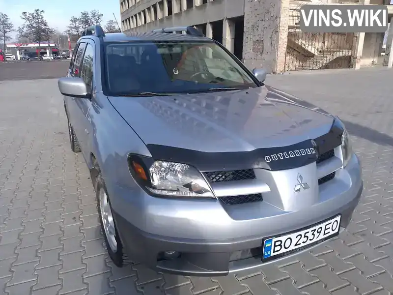 Позашляховик / Кросовер Mitsubishi Outlander 2003 2 л. Ручна / Механіка обл. Тернопільська, Теребовля - Фото 1/21