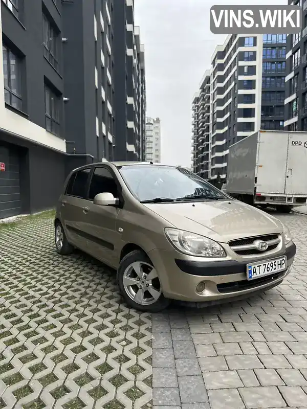 Хэтчбек Hyundai Getz 2006 1.4 л. Ручная / Механика обл. Ивано-Франковская, Ивано-Франковск - Фото 1/8