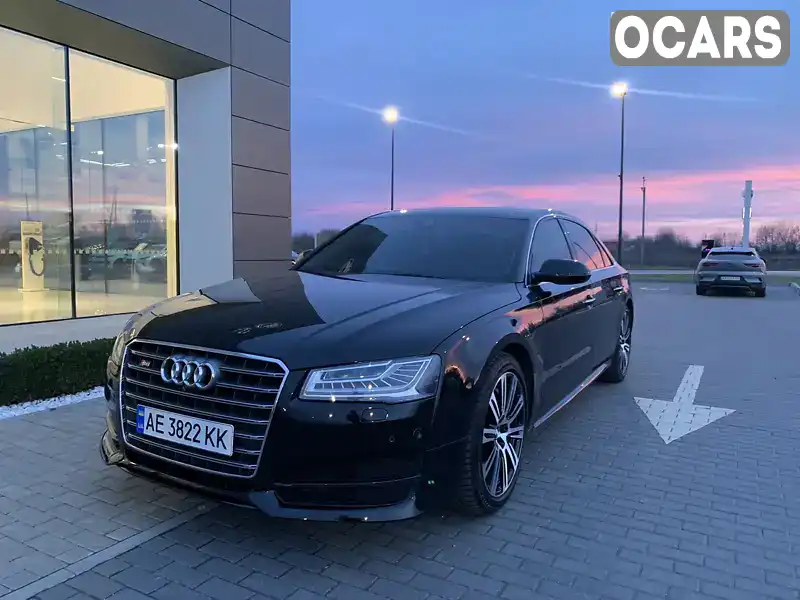 Седан Audi A8 2015 3.99 л. Автомат обл. Дніпропетровська, Дніпро (Дніпропетровськ) - Фото 1/21