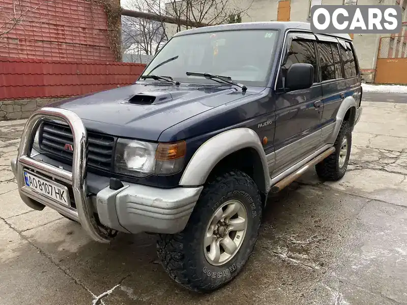 Внедорожник / Кроссовер Mitsubishi Pajero 1996 2.8 л. Ручная / Механика обл. Закарпатская, Тячев - Фото 1/21