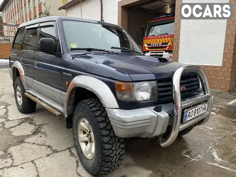 JMB0NV460VJ000271 Mitsubishi Pajero 1996 Позашляховик / Кросовер 2.8 л. Фото 2