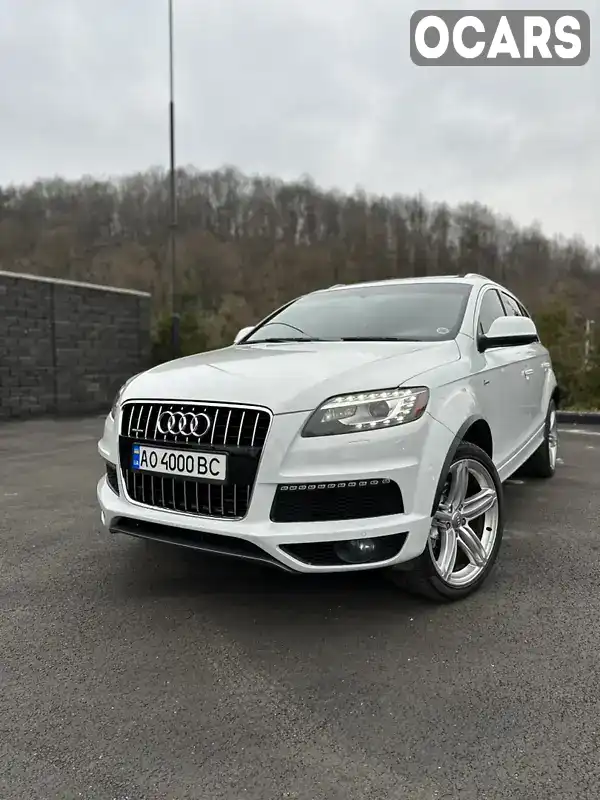 Внедорожник / Кроссовер Audi Q7 2013 3 л. Автомат обл. Закарпатская, Иршава - Фото 1/21