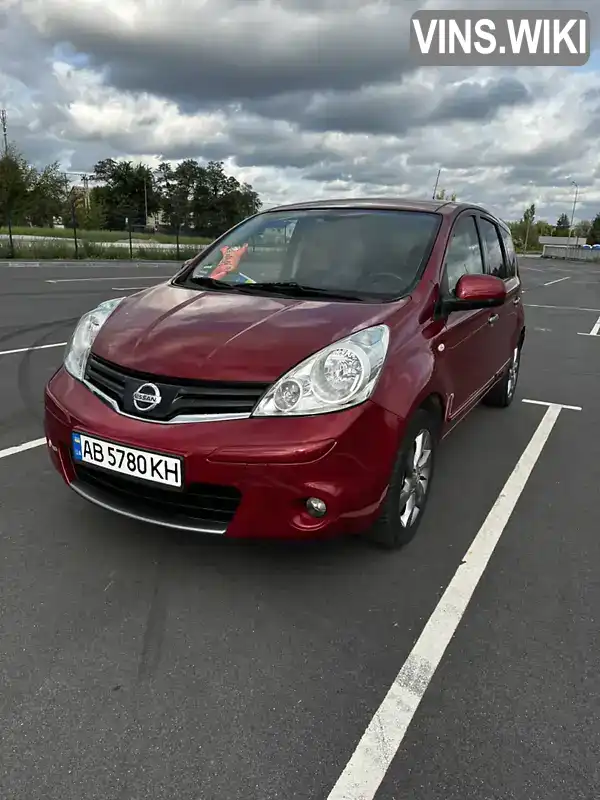 Хэтчбек Nissan Note 2010 1.4 л. Ручная / Механика обл. Винницкая, Винница - Фото 1/21