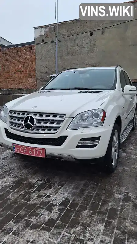 Внедорожник / Кроссовер Mercedes-Benz M-Class 2010 3 л. Автомат обл. Черновицкая, Черновцы - Фото 1/21