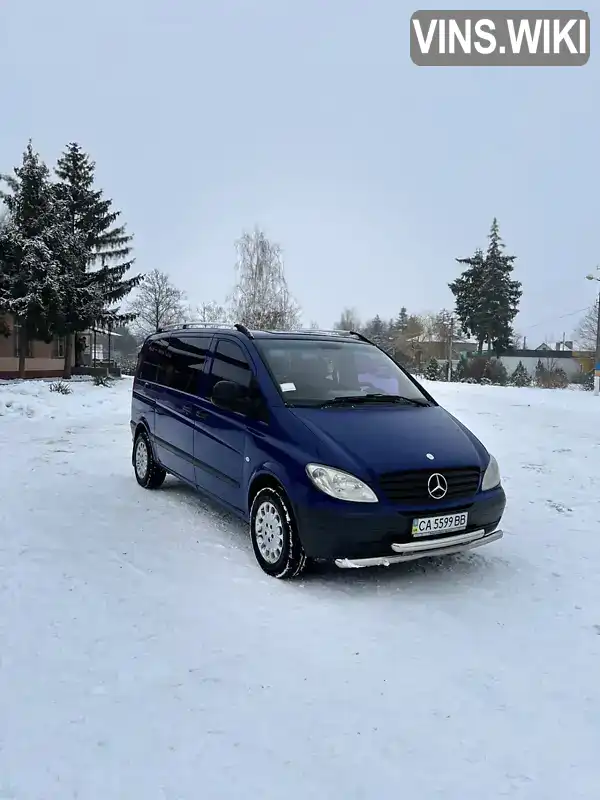 Минивэн Mercedes-Benz Vito 2007 2.2 л. Ручная / Механика обл. Черкасская, Черкассы - Фото 1/18