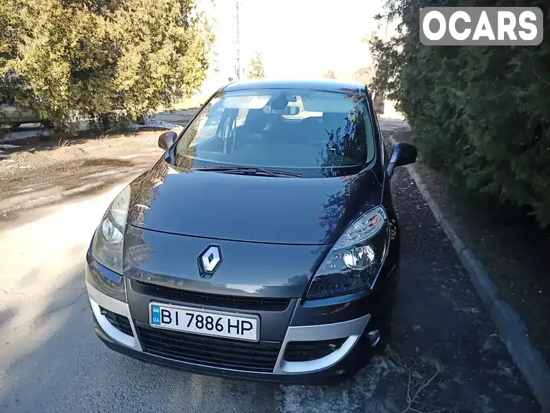 Мінівен Renault Scenic 2010 1.9 л. Ручна / Механіка обл. Полтавська, Кременчук - Фото 1/21