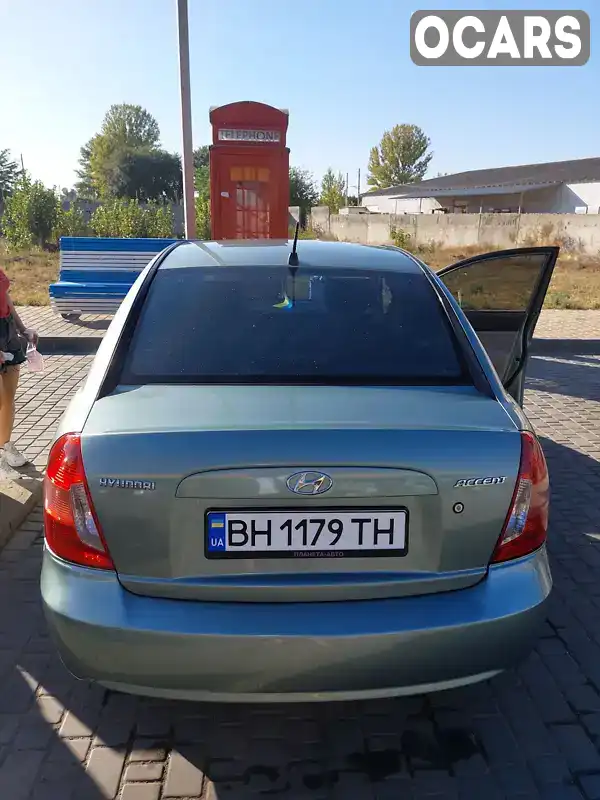 Седан Hyundai Accent 2006 1.4 л. Ручна / Механіка обл. Одеська, Білгород-Дністровський - Фото 1/7