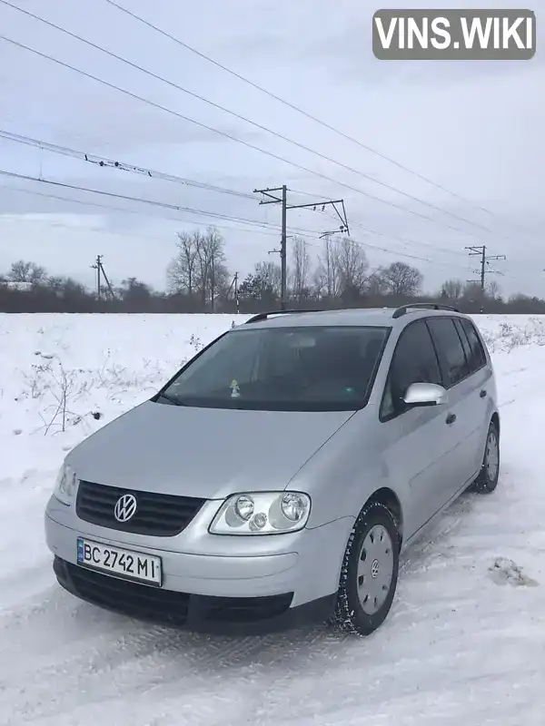 Мінівен Volkswagen Touran 2005 1.6 л. Ручна / Механіка обл. Львівська, Львів - Фото 1/15