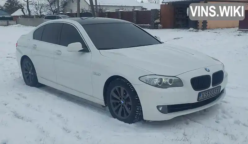 Седан BMW 5 Series 2012 2 л. Автомат обл. Винницкая, Ильница - Фото 1/21