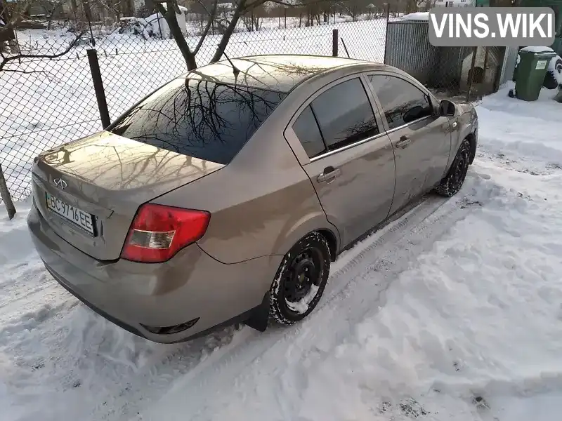 Седан Chery E5 2014 1.5 л. Ручна / Механіка обл. Львівська, Львів - Фото 1/9