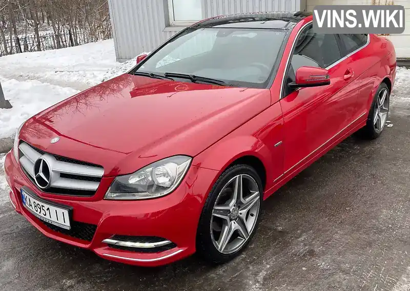 Купе Mercedes-Benz C-Class 2011 2.1 л. Типтронік обл. Київська, Київ - Фото 1/21