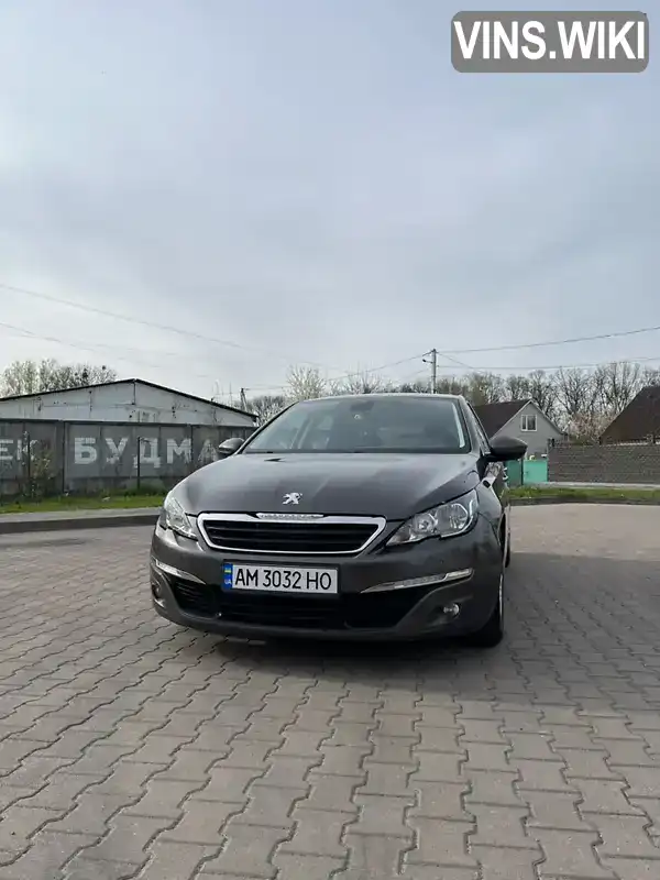 Універсал Peugeot 308 2014 1.56 л. Ручна / Механіка обл. Житомирська, Житомир - Фото 1/21