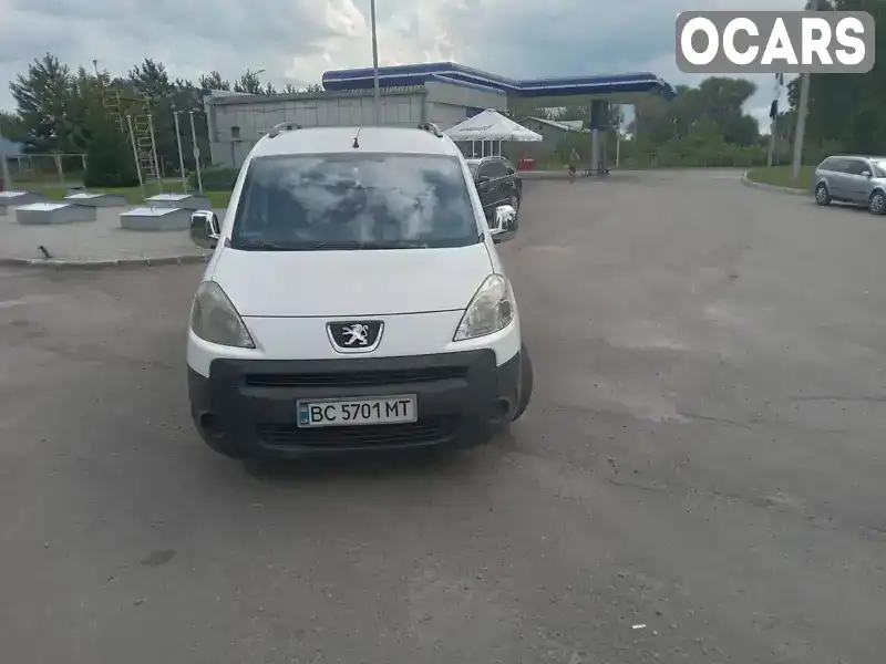 Мінівен Peugeot Partner 2009 1.56 л. Ручна / Механіка обл. Львівська, Самбір - Фото 1/10