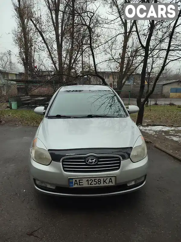 Седан Hyundai Accent 2008 1.4 л. Ручна / Механіка обл. Дніпропетровська, Дніпро (Дніпропетровськ) - Фото 1/13