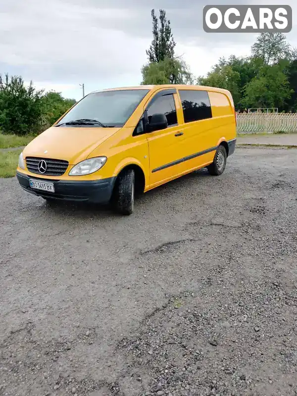 Мінівен Mercedes-Benz Vito 2005 2.15 л. Ручна / Механіка обл. Тернопільська, Борщів - Фото 1/13