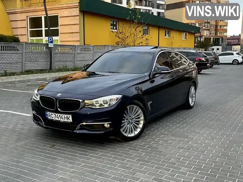 Лифтбек BMW 3 Series GT 2014 2 л. Автомат обл. Волынская, Луцк - Фото 1/21