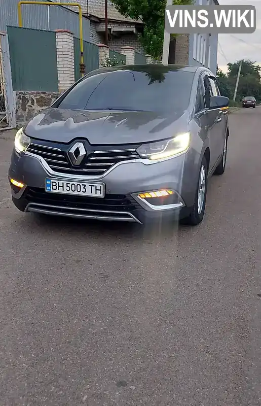 Минивэн Renault Espace 2015 1.6 л. Ручная / Механика обл. Одесская, Балта - Фото 1/21