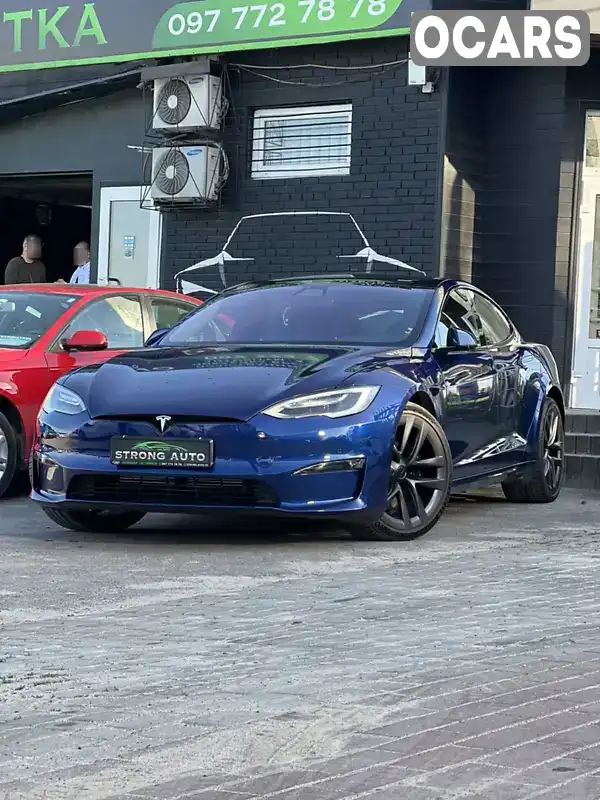 5YJSA1E51NF464682 Tesla Model S 2021 Ліфтбек  Фото 2