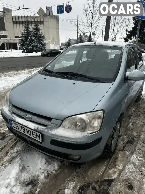 Хэтчбек Hyundai Getz 2004 1.34 л. Ручная / Механика обл. Черниговская, Чернигов - Фото 1/5