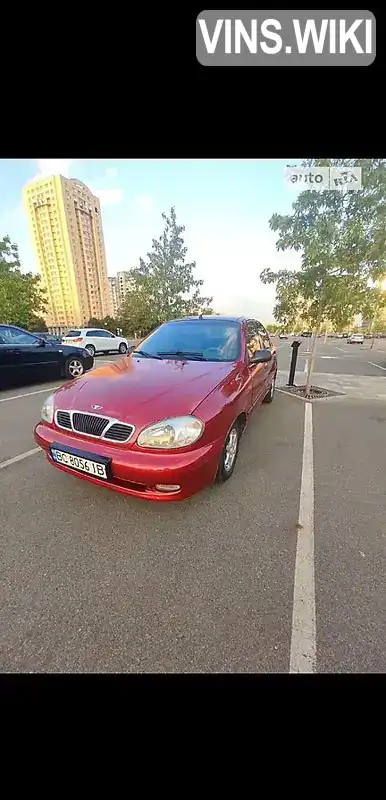 Седан Daewoo Lanos 2006 1.5 л. Ручна / Механіка обл. Закарпатська, Виноградів - Фото 1/9