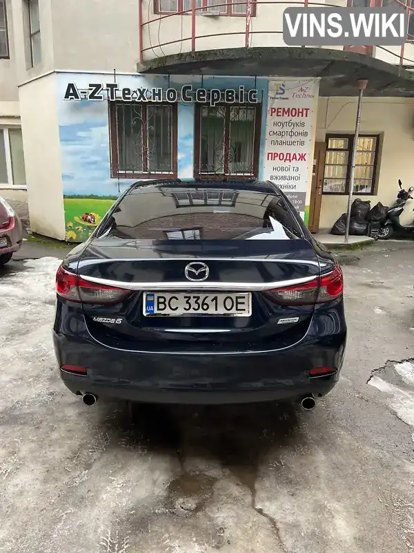 JM1GJ1U5XG1467907 Mazda 6 2016 Седан 2.49 л. Фото 6