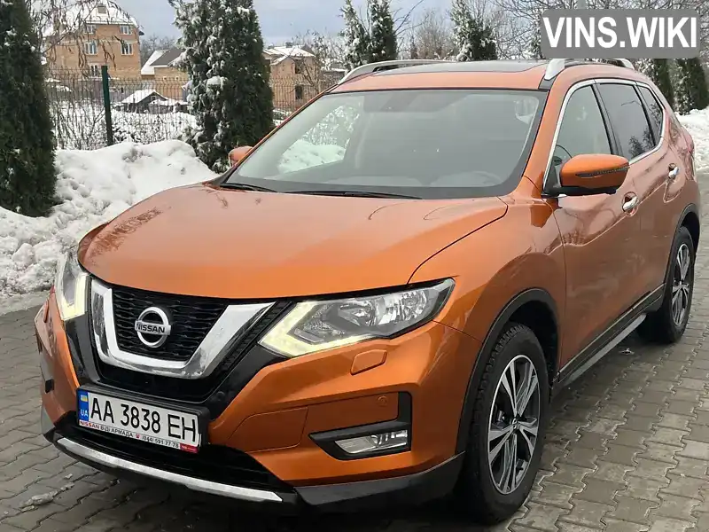 JN1TCAT32U0123614 Nissan X-Trail 2018 Позашляховик / Кросовер 1.6 л. Фото 1