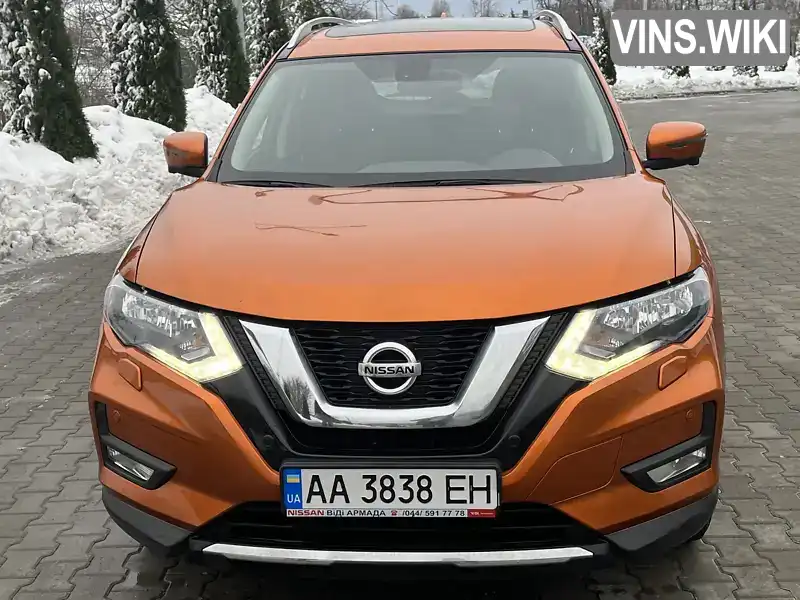 JN1TCAT32U0123614 Nissan X-Trail 2018 Внедорожник / Кроссовер 1.6 л. Фото 2