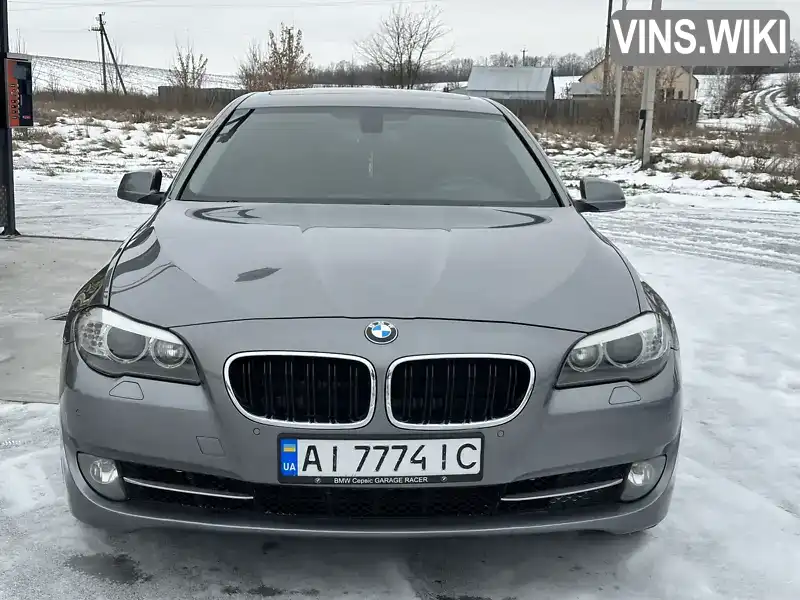 Седан BMW 5 Series 2013 2 л. Автомат обл. Київська, Ржищів - Фото 1/21