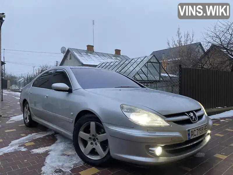 Седан Peugeot 607 2008 2.7 л. Автомат обл. Волынская, Киверцы - Фото 1/21