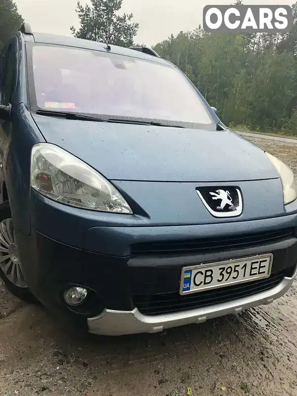 Мінівен Peugeot Partner 2009 1.56 л. Ручна / Механіка обл. Чернігівська, Чернігів - Фото 1/21