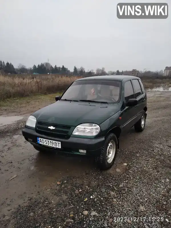 Внедорожник / Кроссовер Chevrolet Niva 2005 1.69 л. Ручная / Механика обл. Закарпатская, Иршава - Фото 1/11