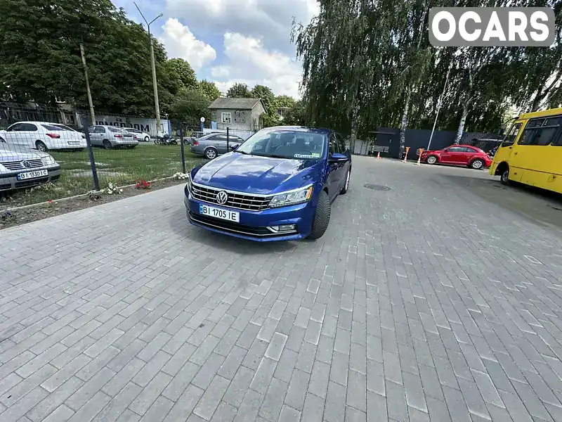 Седан Volkswagen Passat 2016 1.8 л. Автомат обл. Полтавська, Миргород - Фото 1/16