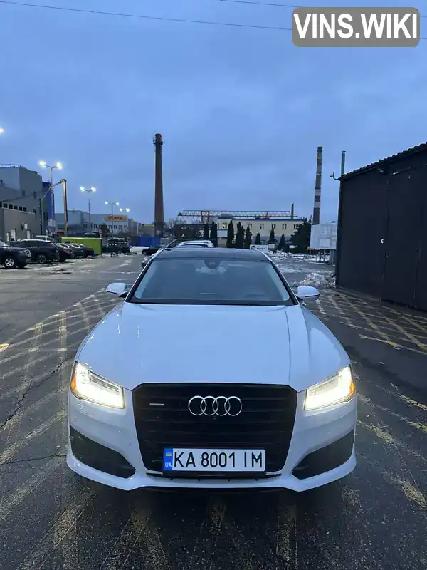 Седан Audi A8 2017 4 л. Автомат обл. Київська, Київ - Фото 1/21