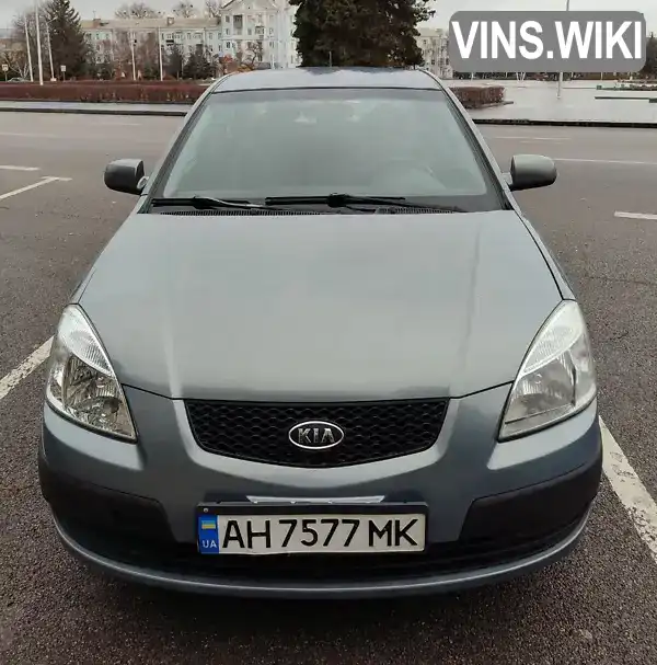 Седан Kia Rio 2007 1.4 л. Ручна / Механіка обл. Донецька, Краматорськ - Фото 1/10