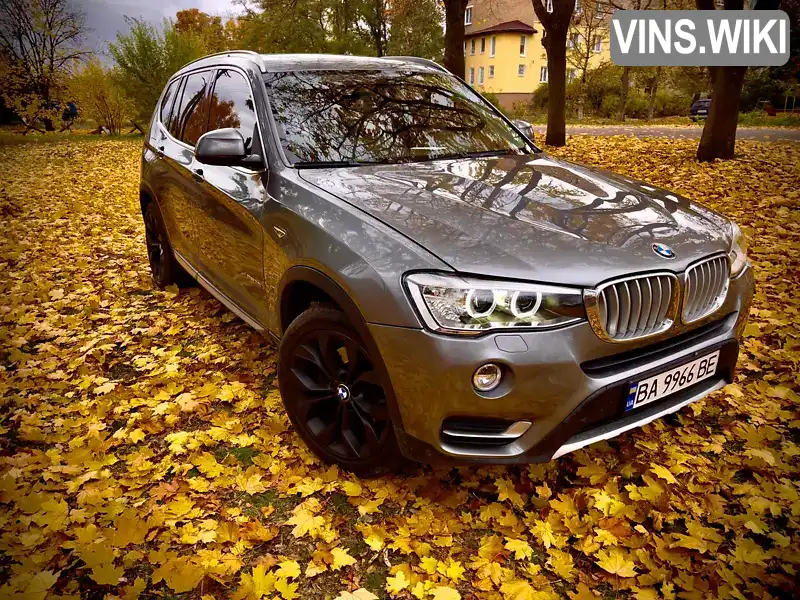 Позашляховик / Кросовер BMW X3 2015 2.8 л. Автомат обл. Кіровоградська, Олександрія - Фото 1/21