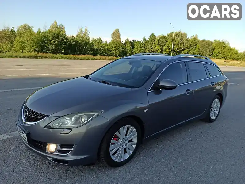 Універсал Mazda 6 2008 2 л. Ручна / Механіка обл. Житомирська, Звягель - Фото 1/17