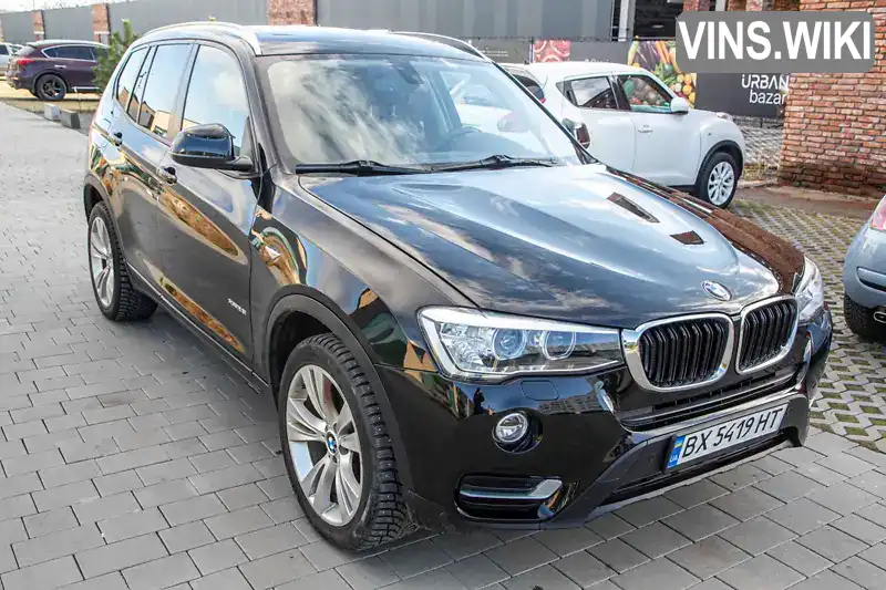 Позашляховик / Кросовер BMW X3 2016 2 л. Автомат обл. Хмельницька, Хмельницький - Фото 1/21