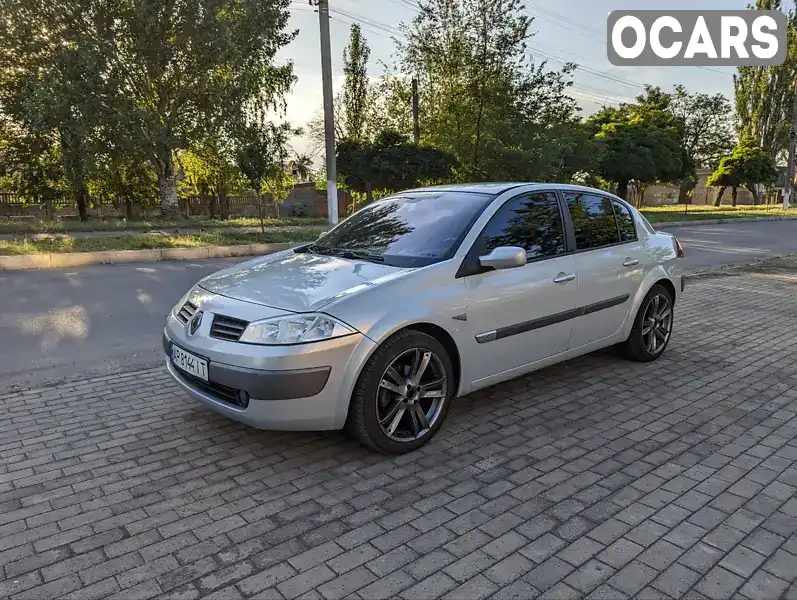 Седан Renault Megane 2003 2 л. Ручная / Механика обл. Днепропетровская, Марганец - Фото 1/21