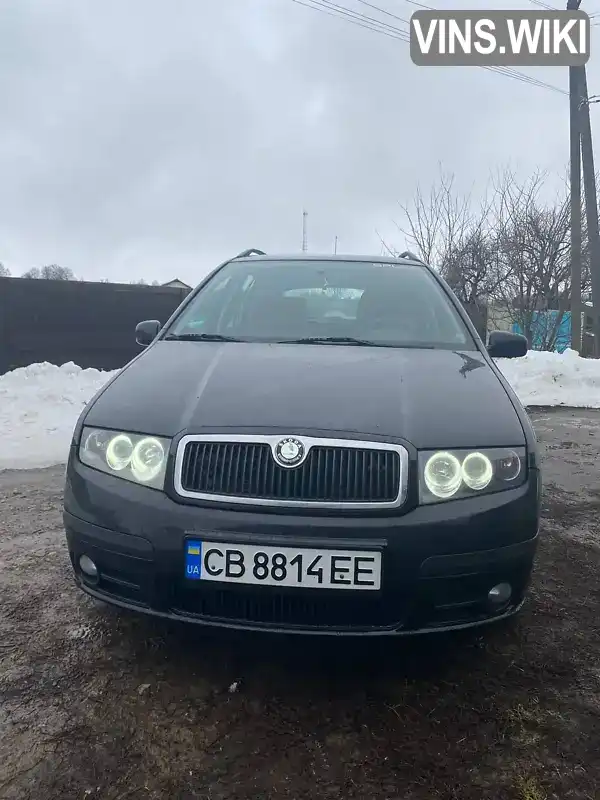 Универсал Skoda Fabia 2006 1.2 л. Ручная / Механика обл. Черниговская, Корюковка - Фото 1/15