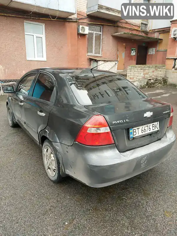 Y6DSF69YE7B152921 Chevrolet Aveo 2007 Седан 1.5 л. Фото 1